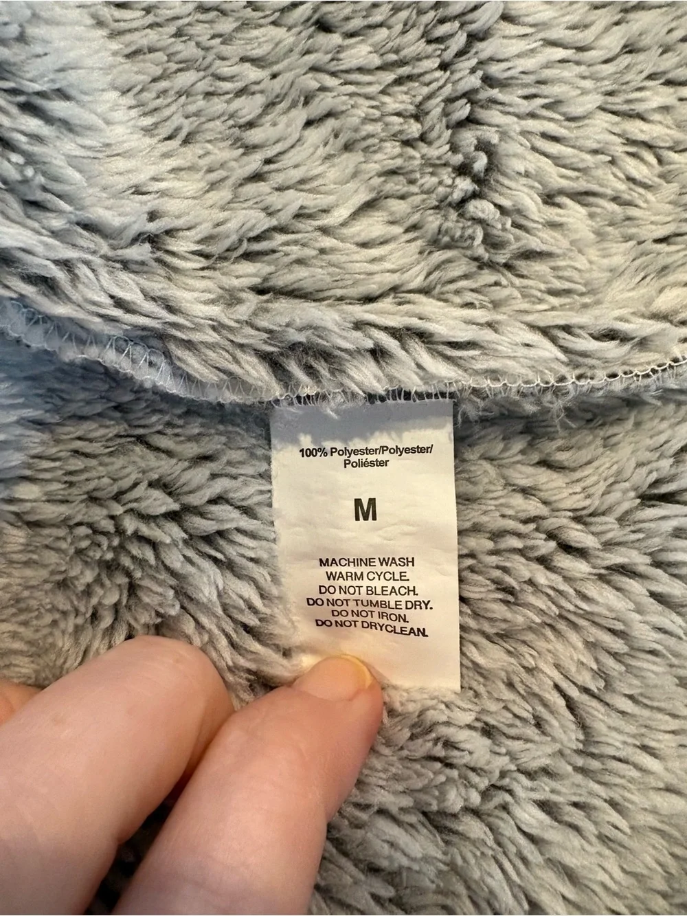 Polartec Gray Plush Fleece Dog Vest